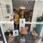 Photo of exhibition window display.